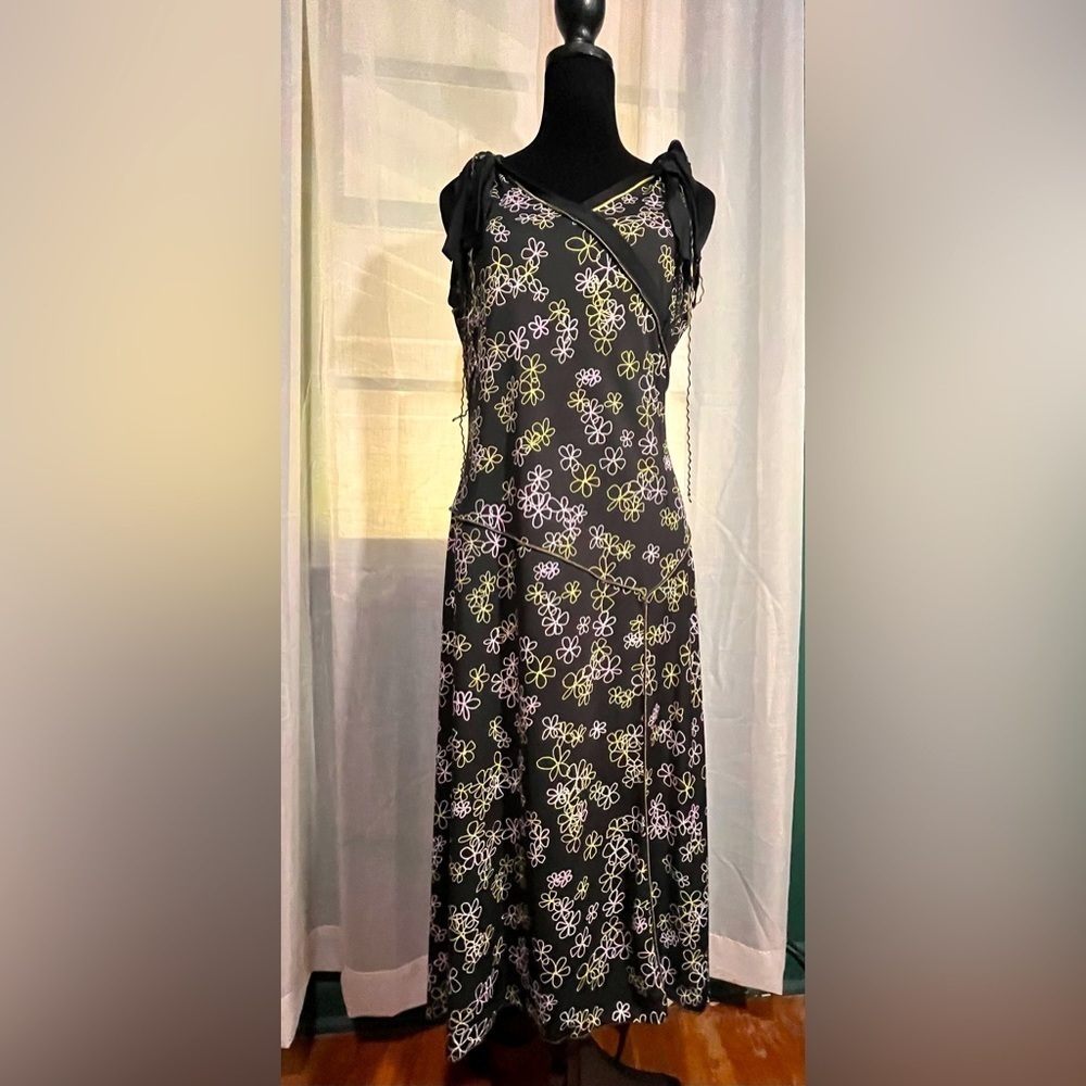 Max Studios Midi Dress Vintage Made in USA